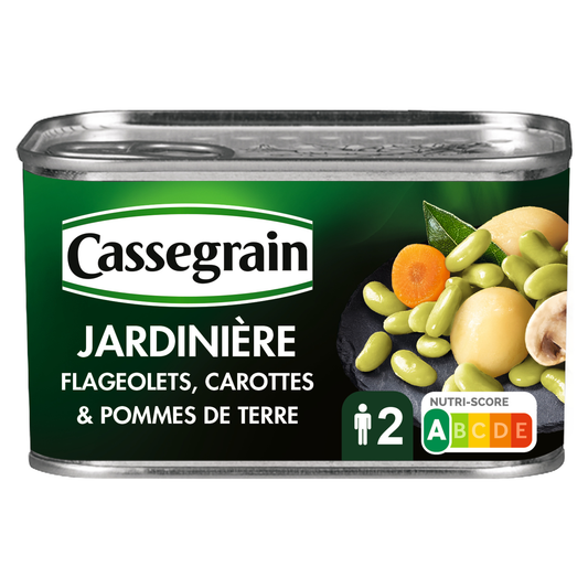 Flageolets préparés extra-fins CASSEGRAIN 265g