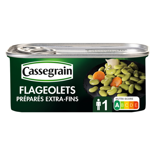 Flageolets préparés CASSEGRAIN 130g