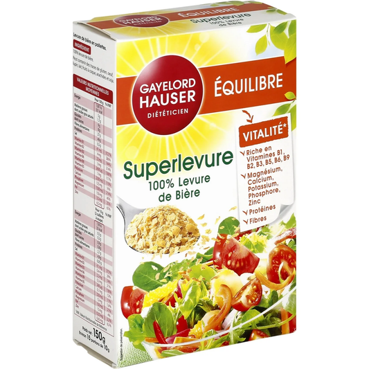 Gayelord Hauser Superlevure 100% levure de bière 150g