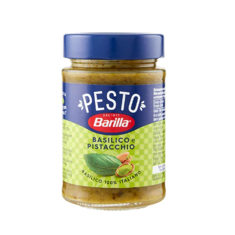 Barilla Pesto Basilico and Pistacchio Basilic et - épicerie les 3 gourmets condiments-et-sauces