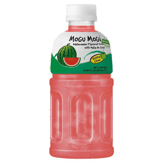 Boisson Goût Pastèque Et Nata de Coco MOGU MOGU 32CL - épicerie les 3 gourmets Boissons