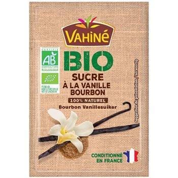 Vahiné Sucre Vanillé Bio 5 Sachets - épicerie les 3 gourmets Sucres, Farines, Coulis et Préparations Gateaux
