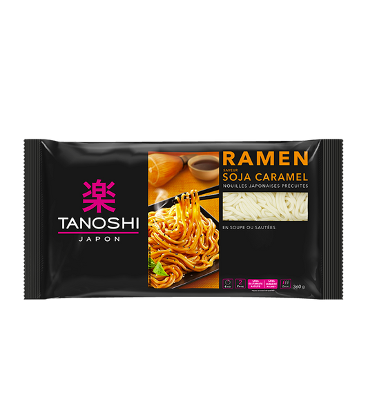 TANOSHI Japon Ramen Saveur soja Caramel 360 g