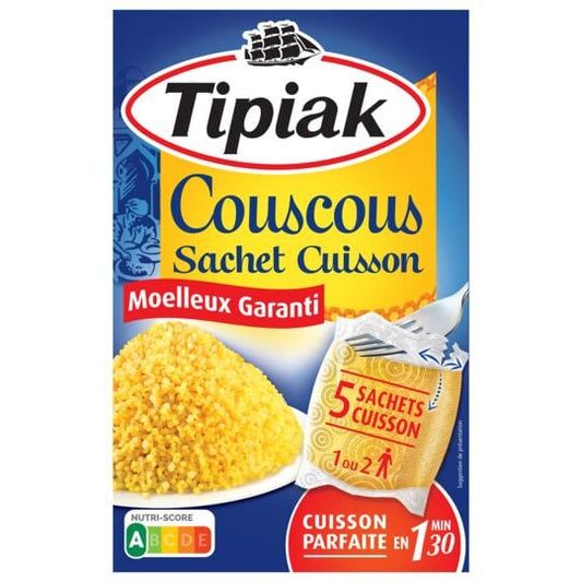 Couscous sachet cuisson TIPIAK moelleux garanti 500g