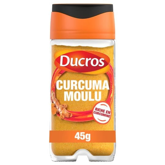 DUCROS FL.CURCUMA MOULU 37 G - épicerie les 3 gourmets epices