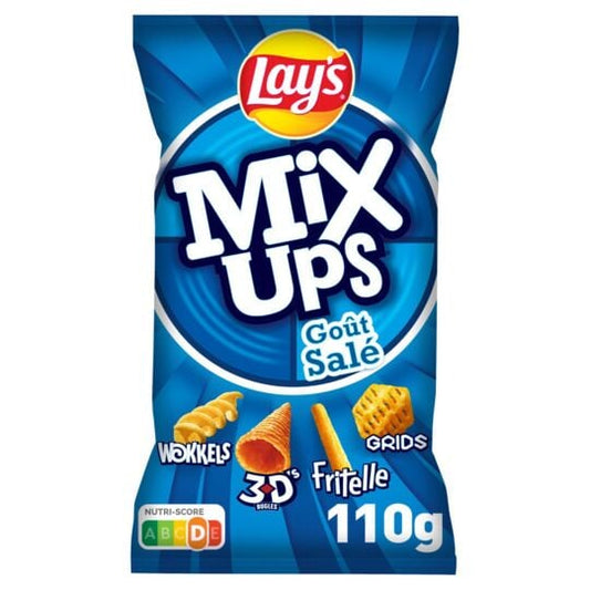 LAYS MIX UPS.SEL 110 G - épicerie les 3 gourmets chips-et-aperitifs