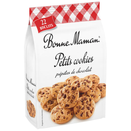 BONNE MAMAN Petits Cookies Pépites De Chocolat 250g - épicerie les 3 gourmets biscuits-et-gateaux
