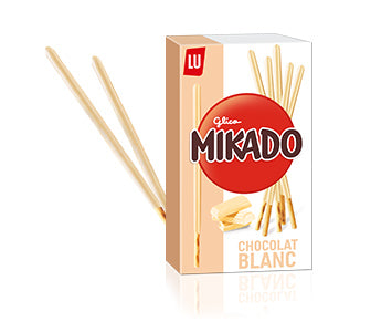 Mikado Chocolat Blanc - épicerie les 3 gourmets biscuits-et-gateaux