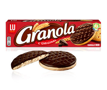 Granola Chocolat Noir 200g - épicerie les 3 gourmets biscuits-et-gateaux