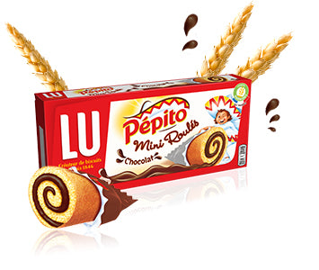 Mini Roulés au Chocolat Pépito - épicerie les 3 gourmets biscuits-et-gateaux