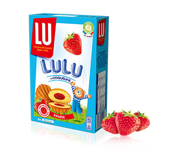 LULU La Coqueline Fraise - épicerie les 3 gourmets biscuits-et-gateaux
