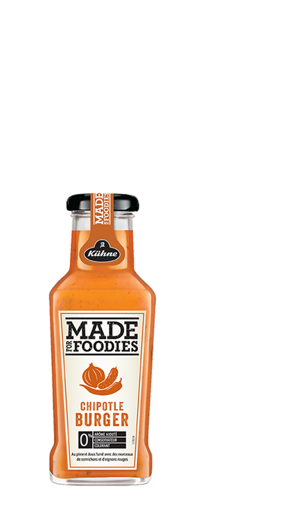 Kühne sauce made for foodies chipotel Burger 235ml - épicerie les 3 gourmets CONDIMENTS & SAUCES