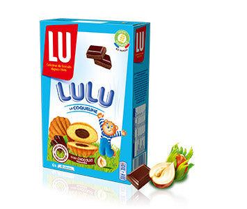 LULU La Coqueline Gout Chocolat Noisette - épicerie les 3 gourmets biscuits-et-gateaux