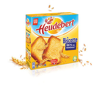 LU Heudebert La Biscotte - épicerie les 3 gourmets biscottes-tartinades-de-pain-grille-cereales-et-barres-de-cereales
