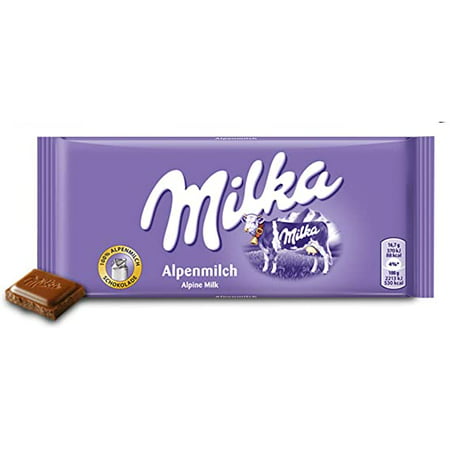 Milka Milk 100g - épicerie les 3 gourmets Chocolat
