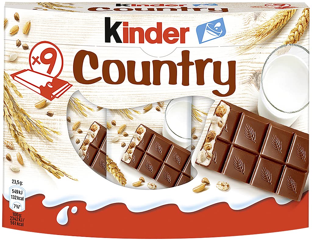 Milk chocolate Kinder Country 23.5g 