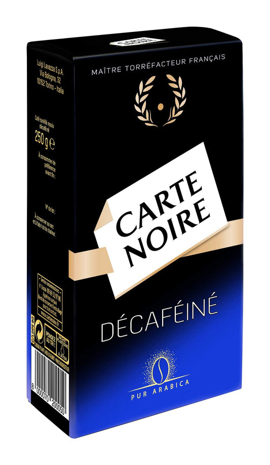 Café Carte Noir Decafeine 250g  - épicerie les 3 gourmets Cafés, Thés et Boissons Chaudes