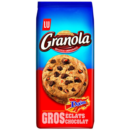 GRANOLA Cookies au daim aux gros éclats de chocolat 184g - épicerie les 3 gourmets biscuits-et-gateaux