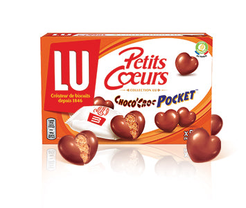 Petits Coeurs Choco'Croc Pocket - épicerie les 3 gourmets biscuits-et-gateaux