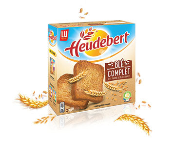 LU Heudebert Blé Complet - épicerie les 3 gourmets biscottes-tartinades-de-pain-grille-cereales-et-barres-de-cereales