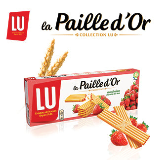 LU la Paille d'Or framboise Biscuits - épicerie les 3 gourmets biscuits-et-gateaux