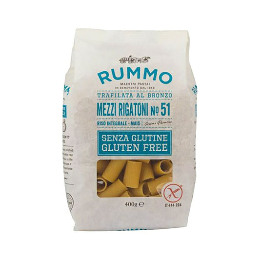 Rummo Demi Rigatoni Sans Gluten - épicerie les 3 gourmets sans-gluten