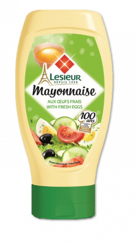 Lesieur Mayonnaise Squeeze 425g - épicerie les 3 gourmets condiments-et-sauces