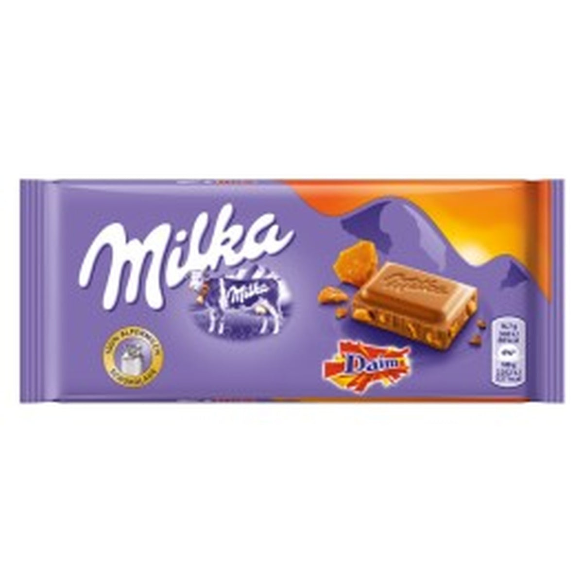 Milka Daim - épicerie les 3 gourmets Chocolat