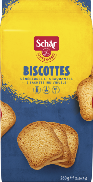 Biscuits apéritifs crackers sans gluten SCHAR