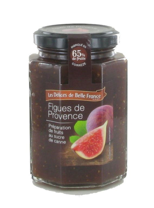 FIGUES DE PROVENCE 315G LES DELICE DE BELLE France - épicerie les 3 gourmets confitures-compotes-et-cremes