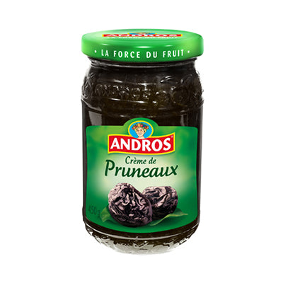 ANDROS Crème De Pruneaux 450 G - épicerie les 3 gourmets Confitures, Compotes, et Crèmes