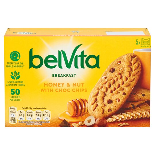 Belvita Nuts&Honey 225g - épicerie les 3 gourmets biscuits-et-gateaux