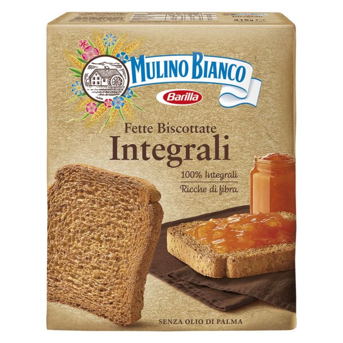 MULINO BIANCO FETTE INTEGRALI - épicerie les 3 gourmets biscottes-tartinades-de-pain-grille-cereales-et-barres-de-cereales