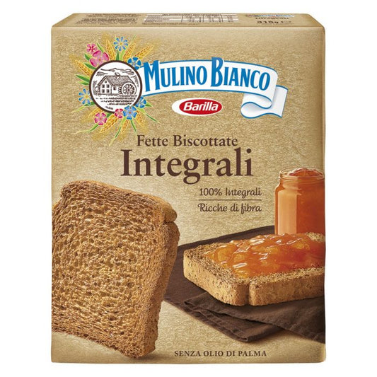 MULINO BIANCO FETTE INTEGRALI - épicerie les 3 gourmets biscottes-tartinades-de-pain-grille-cereales-et-barres-de-cereales