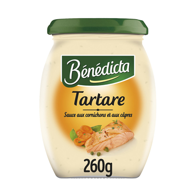 BENEDICA SAUCE TARTARE 260G - épicerie les 3 gourmets condiments-et-sauces