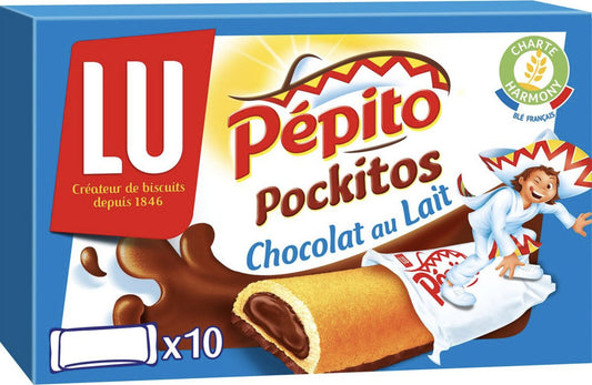 LU BISCUIT PEPITO POCKITO 295 G - épicerie les 3 gourmets biscuits-et-gateaux
