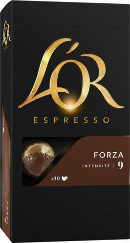 CAFÉ L'OR FORZA P10CAPSULE - épicerie les 3 gourmets coffees-teas-and-hot-drinks