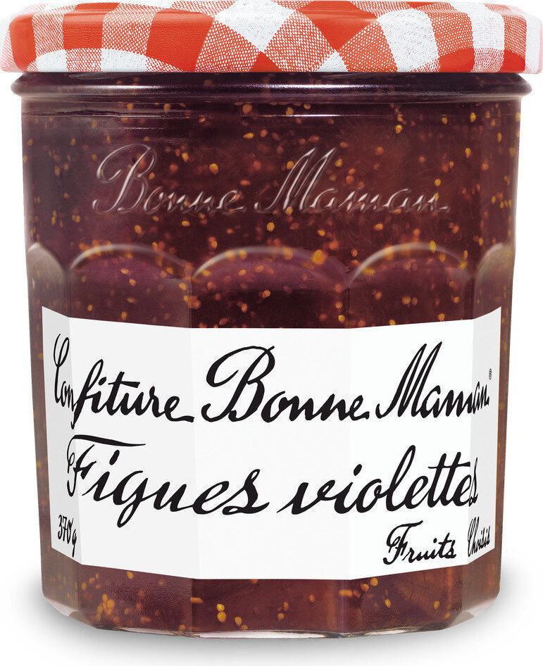 Confiture figues violette 370 g BONNE MAMAN - épicerie les 3 gourmets confitures-compotes-et-cremes