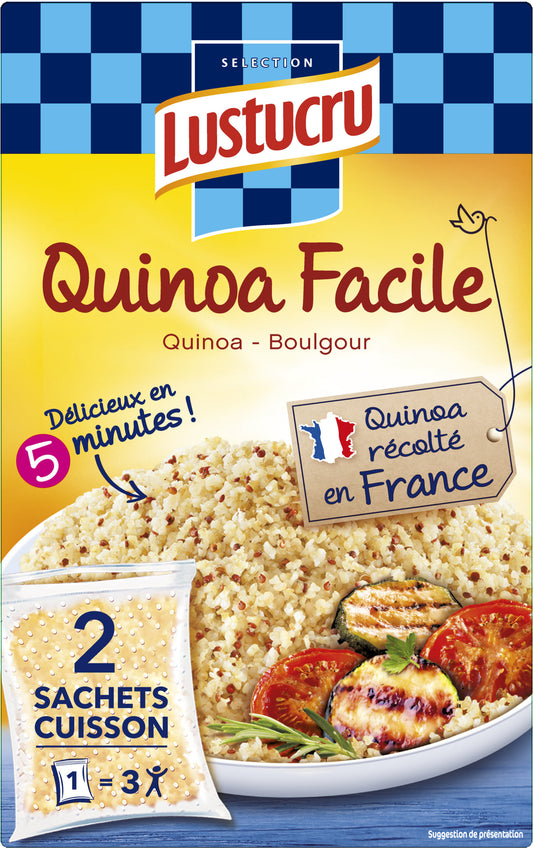 LUSTUCRU SELECTION Quinoa Facile  Quinoa-Boulgour 300g