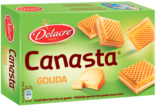 DELACRE CANASTA GOUDA 75 G - épicerie les 3 gourmets chips-et-aperitifs