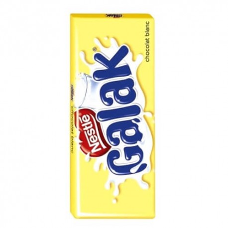 NESTLE GALAK Tablette De Chocolat Blanc 100 G - épicerie les 3 gourmets Chocolat 