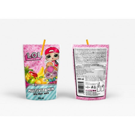 LOL SURPRISE JUS DE FRUITS MULTIFRUITS vitamizu - épicerie les 3 gourmets Boissons