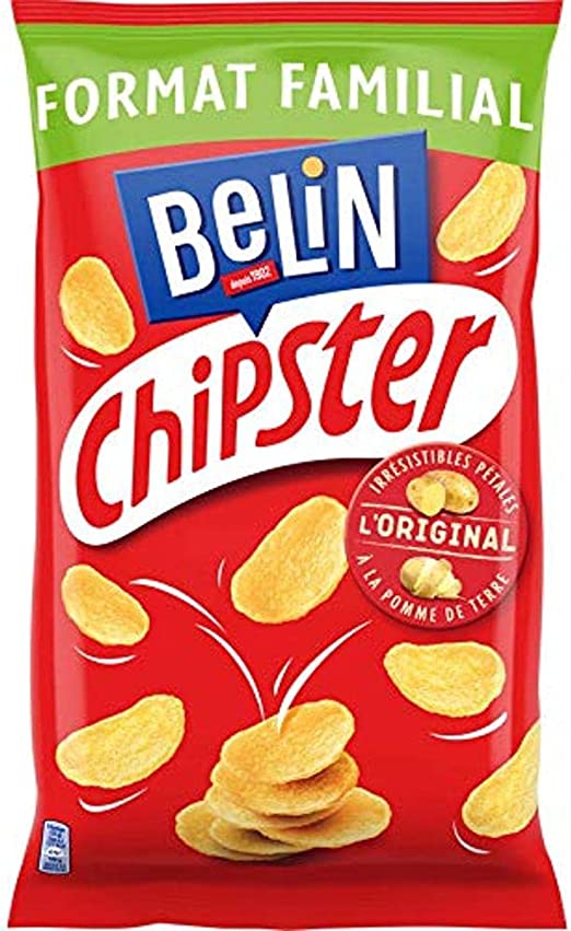 BELIN Chipster Pétales Salés Format Familial 150g - épicerie les 3 gourmets chips-et-aperitifs
