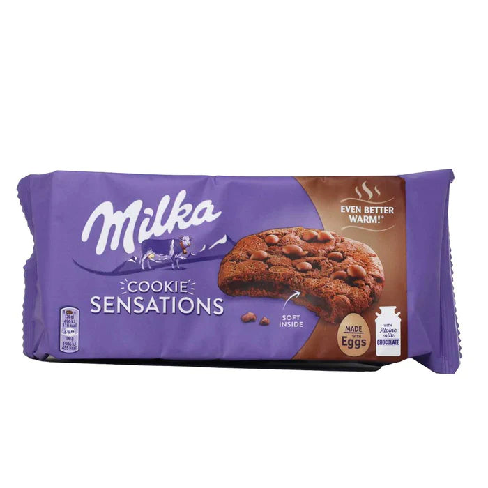 Milka Sensations Double Chocolate Cookies - épicerie les 3 gourmets Chocolat