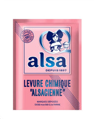 ALSA 8 Sachets Levure Chimiques 88g - épicerie les 3 gourmets Sucres, Farines, Coulis et Préparations Gateaux