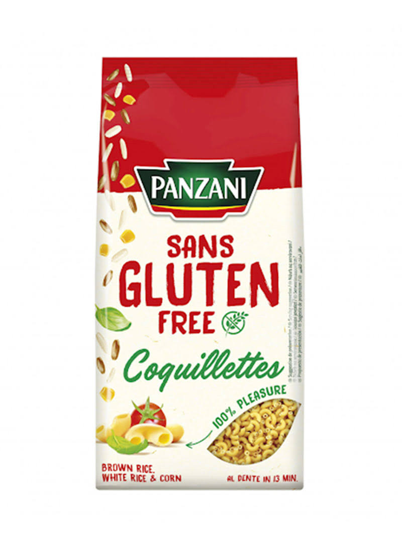 Panzani Gluten Free Coquillettes Pasta sans gluten 400g - épicerie les 3 gourmets sans-gluten