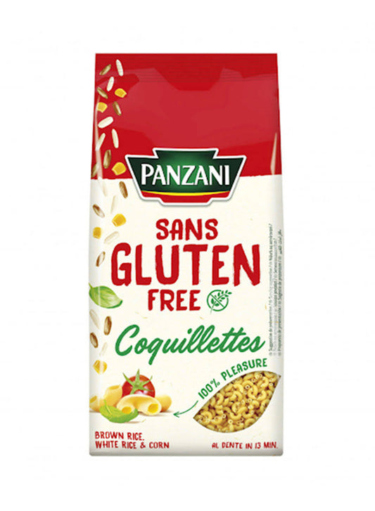 Panzani Gluten Free Coquillettes Pasta sans gluten 400g - épicerie les 3 gourmets sans-gluten