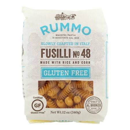 Rummo Fusilli Pâtes Sans Gluten - épicerie les 3 gourmets sans-gluten