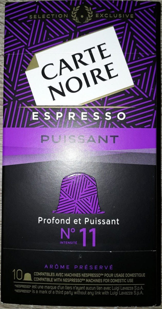 CARTE NOIRE P10CAPS.N11 - épicerie les 3 gourmets coffees-teas-and-hot-drinks