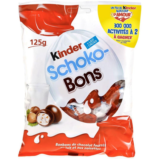 KINDER 125g Schoko Bons Chocolates